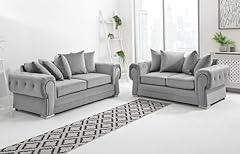 Sofahub verona silver for sale  Delivered anywhere in UK