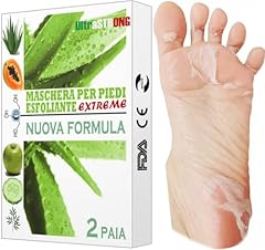 Maschera piedi esfoliante usato  Spedito ovunque in Italia 