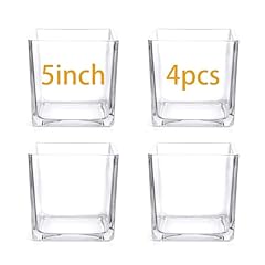 Square glass vases for sale  Delivered anywhere in USA 