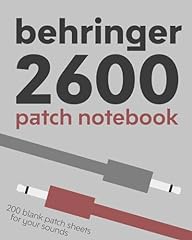 Behringer 2600 patch for sale  Delivered anywhere in USA 