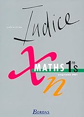 Indice maths 1ère d'occasion  Livré partout en France