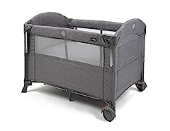 Babylo Deluxe Drop Side Co-Sleeper Bedside Travel Cot,, used for sale  Delivered anywhere in UK