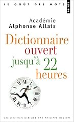 Dictionnaire ouvert 22 d'occasion  Livré partout en Belgiqu