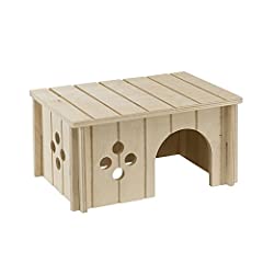 Ferplast Guinea Pig House Wooden Small Pet Nesting for sale  Delivered anywhere in UK