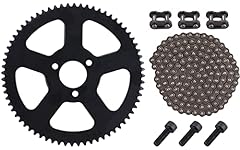 CNCMOTOK 25H 136Links Chain + 68T 68 Tooth Rear Sprocket,fit for sale  Delivered anywhere in USA 