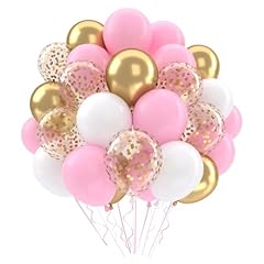 Ballons anniversaire rose d'occasion  Livré partout en France