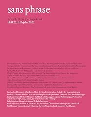 Sans phrase zeitschrift gebraucht kaufen  Wird an jeden Ort in Deutschland