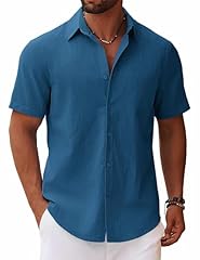 Coofandy linen shirt for sale  Delivered anywhere in USA 