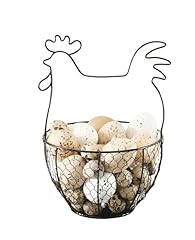 Eierkorb henne metall gebraucht kaufen  Wird an jeden Ort in Deutschland