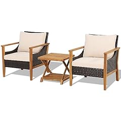 Costway pieces rattan for sale  Delivered anywhere in UK