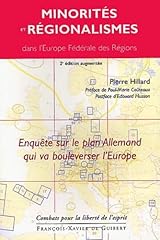 Minorités régionalismes féd d'occasion  Livré partout en France