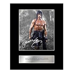Sylvester stallone signed for sale  Delivered anywhere in UK