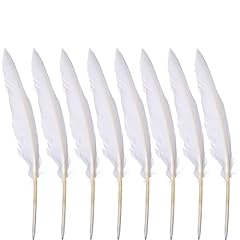 8pcs feather pen for sale  Delivered anywhere in Ireland