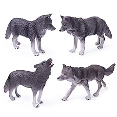 Uandme 4pcs wolf for sale  Delivered anywhere in USA 