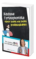 Madame orthophoniste efface d'occasion  Livré partout en France