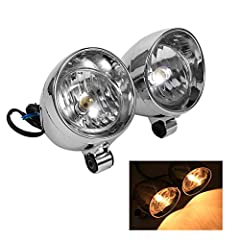 Motorcycle headlights bullet for sale  Delivered anywhere in Ireland