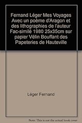 Fernand léger voyages d'occasion  Livré partout en France