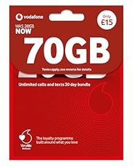 Vodafone sim card for sale  Delivered anywhere in UK