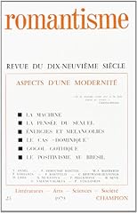 Revue romantisme no23. d'occasion  Livré partout en France