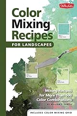 Color Mixing Recipes for Landscapes: Mixing recipes for more than 400 color combinations usato  Spedito ovunque in Italia 