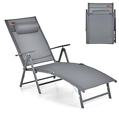 Costway sonnenliege klappbar gebraucht kaufen  Wird an jeden Ort in Deutschland