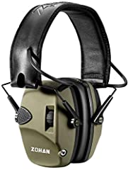 Used, ZOHAN 054 Electronic Shooting Ear Defenders, Active for sale  Delivered anywhere in UK