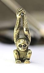 Brass monkey sculpture for sale  Delivered anywhere in USA 