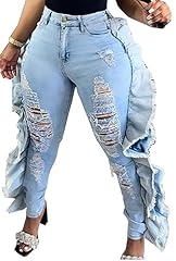Women jeans trendy for sale  Delivered anywhere in USA 