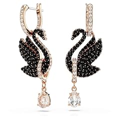 Swarovski swan orecchini usato  Spedito ovunque in Italia 