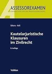 Kautelarjuristische klausuren  gebraucht kaufen  Wird an jeden Ort in Deutschland