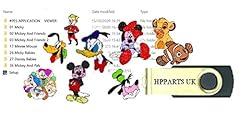 Hpparts embroidery cartoon for sale  Delivered anywhere in UK