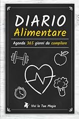 Diario Alimentare: Agenda 365 giorni da compilare usato  Spedito ovunque in Italia 