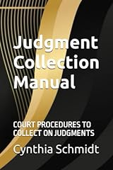 Judgment collection manual for sale  Delivered anywhere in USA 