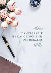 Notizbuch dankbarkeit gedächt gebraucht kaufen  Wird an jeden Ort in Deutschland