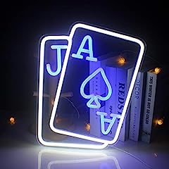 Playing cards neon for sale  Delivered anywhere in USA 