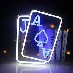 Playing cards neon for sale  Delivered anywhere in USA 