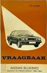 Vraagbaak nissan bluebird d'occasion  Livré partout en Belgiqu