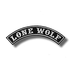 Lone wolf embroidered gebraucht kaufen  Wird an jeden Ort in Deutschland