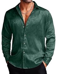 Coofandy men silk for sale  Delivered anywhere in UK