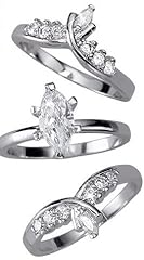Avon silvertone marquise for sale  Delivered anywhere in USA 