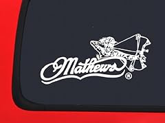 Mathews logo female for sale  Delivered anywhere in USA 