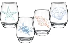 Ocean themed stemless for sale  Delivered anywhere in USA 