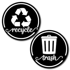 Black trash recycle for sale  Delivered anywhere in USA 