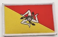 Patch ricamate bandiera usato  Spedito ovunque in Italia 