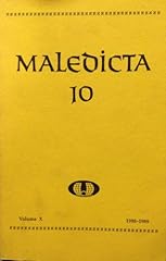 Maledicta international journa for sale  Delivered anywhere in USA 