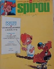 Spirou magazine poster d'occasion  Livré partout en France