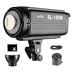 GODOX SL-150W 5600K 150W Alta Potenza LED Luce Video con Attacco Bowens per Registrazione Video Foto Studio Fotografico usato  Spedito ovunque in Italia 
