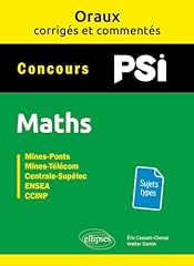 Maths psi d'occasion  Livré partout en France