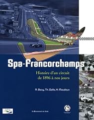 Spa francorchamps histoire d'occasion  Livré partout en Belgiqu