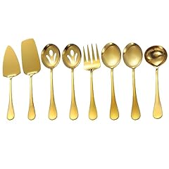 Gold serving utensils for sale  Delivered anywhere in USA 